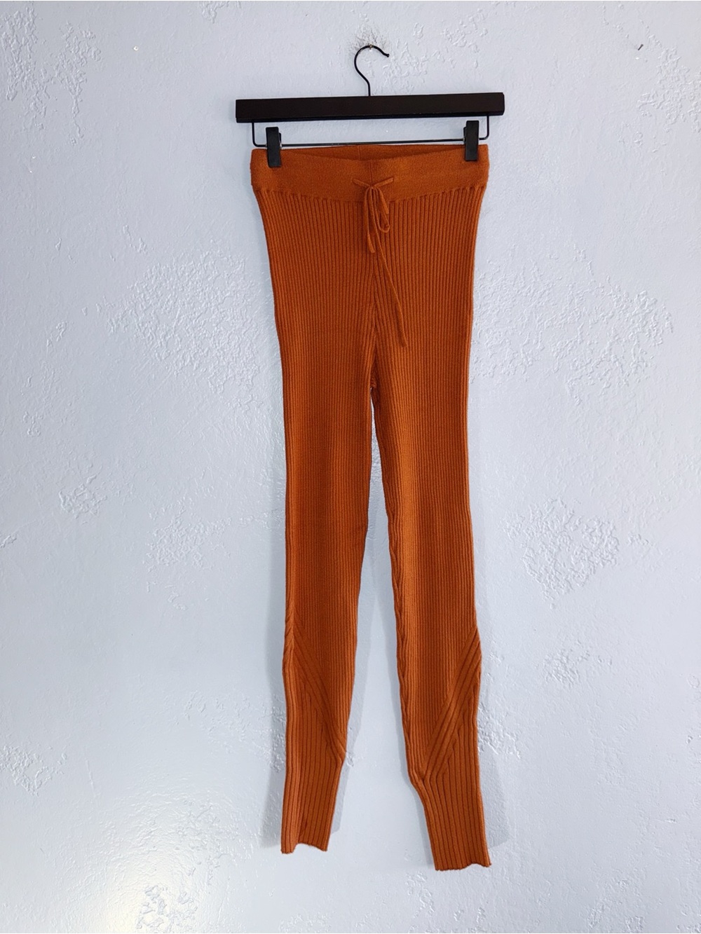 VARLEY Macado Rib Knit Legging in Tortoise Shell Size Medium